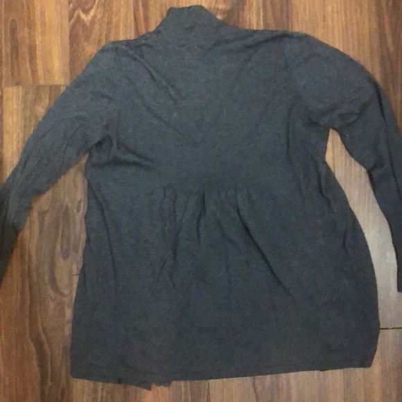 Dark grey maternity cardigan - Picture 3 of 3